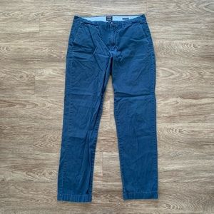 J Crew Men’s Sutton Straight Fit Blue Chino